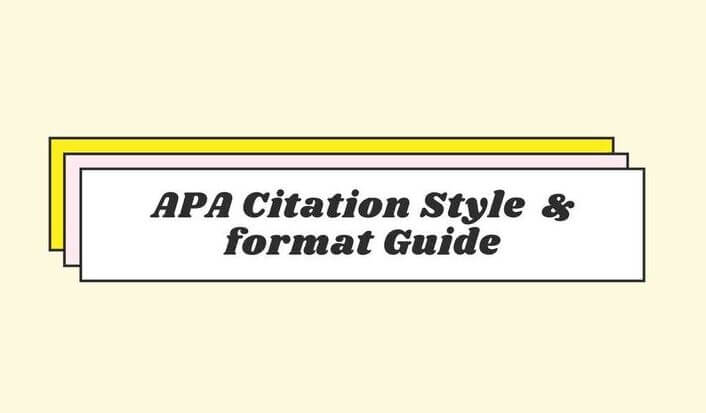 APA Citation Style Guide